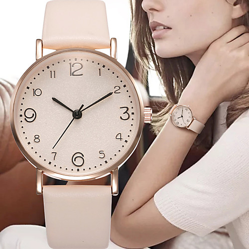 Women's Quartz Watches Analog - Digital Quartz Stylish Elegant Large Dial / PU Leather
Women's Quartz Watches Analog - Digital Quartz Stylish Elegant Large Dial / PU Leather