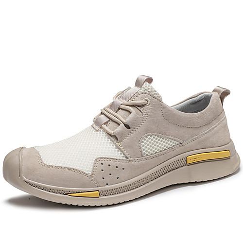 Men's Trainers Athletic Shoes Casual Athletic Outdoor Running Shoes Walking Shoes Mesh Breathable Non-slipping Wear Proof Black Beige Gray Color Block Fall Spring
Men's Trainers Athletic Shoes Casual Athletic Outdoor Running Shoes Walking Shoes Mesh Breathable Non-slipping Wear Proof Black Beige Gray Color Block Fall Spring