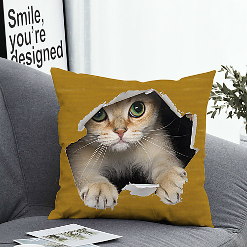 1 pcs Polyester Pillow Cover Pillow Cover & Insert Simple Classic Square Zipper Polyester Traditional Classic
1 pcs Polyester Pillow Cover Pillow Cover & Insert Simple Classic Square Zipper Polyester Traditional Classic