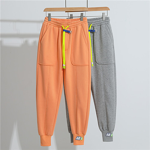 Men's Casual Sweatpants Outdoor Sports Casual Daily Pants Sweatpants Pants Solid Colored Full Length Sporty Pocket Orange Gray
Men's Casual Sweatpants Outdoor Sports Casual Daily Pants Sweatpants Pants Solid Colored Full Length Sporty Pocket Orange Gray