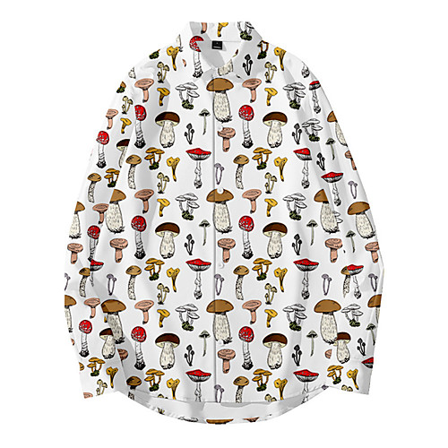 Men's Shirt 3D Print Plants Button-Down 3D Print Long Sleeve Daily Tops Casual Fashion White Blue Red
Men's Shirt 3D Print Plants Button-Down 3D Print Long Sleeve Daily Tops Casual Fashion White Blue Red