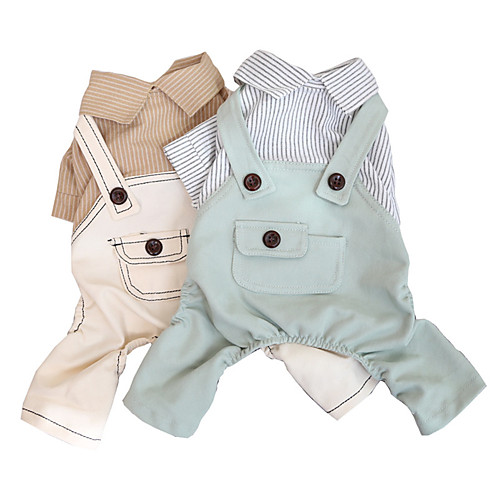 Dog Cat Jumpsuit Solid Colored Classic Cool Casual / Daily Dog Clothes Puppy Clothes Dog Outfits Breathable Khaki Green Costume for Girl and Boy Dog Cotton XS S M L XL
Dog Cat Jumpsuit Solid Colored Classic Cool Casual / Daily Dog Clothes Puppy Clothes Dog Outfits Breathable Khaki Green Costume for Girl and Boy Dog Cotton XS S M L XL
