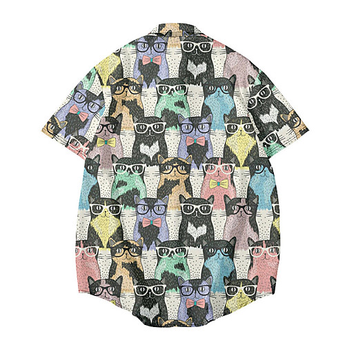 Men's Shirt 3D Print Striped 3D Print Button-Down Short Sleeve Daily Tops Casual Fashion Hawaiian Blue Yellow Green / Summer / Beach
Men's Shirt 3D Print Striped 3D Print Button-Down Short Sleeve Daily Tops Casual Fashion Hawaiian Blue Yellow Green / Summer / Beach