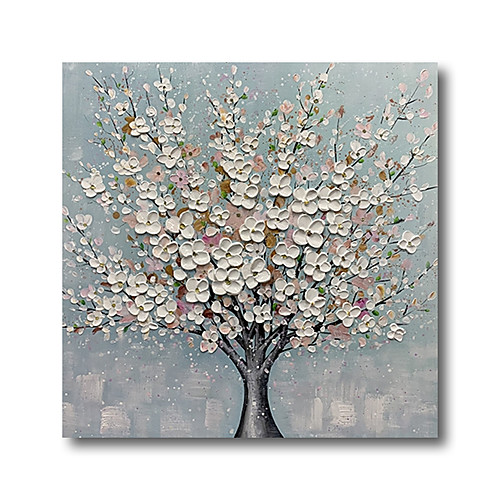 Handmade Oil Painting Hand Painted Square Abstract Floral / Botanical Contemporary Modern Stretched Canvas
Handmade Oil Painting Hand Painted Square Abstract Floral / Botanical Contemporary Modern Stretched Canvas