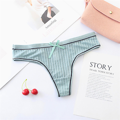 Women's Normal Bow G-strings & Thongs Panties Micro-elastic Low Waist 1 PC Khaki One-Size
Women's Normal Bow G-strings & Thongs Panties Micro-elastic Low Waist 1 PC Khaki One-Size