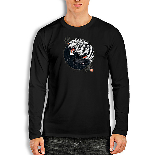 Men's T shirt 3D Print 3D Animal 3D Print Long Sleeve Daily Tops Casual Fashion White Black Red
Men's T shirt 3D Print 3D Animal 3D Print Long Sleeve Daily Tops Casual Fashion White Black Red