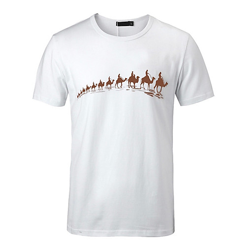 Men's Unisex T shirt Hot Stamping Animal Plus Size Print Short Sleeve Daily Tops 100% Cotton Basic Casual White Black Gray
Men's Unisex T shirt Hot Stamping Animal Plus Size Print Short Sleeve Daily Tops 100% Cotton Basic Casual White Black Gray