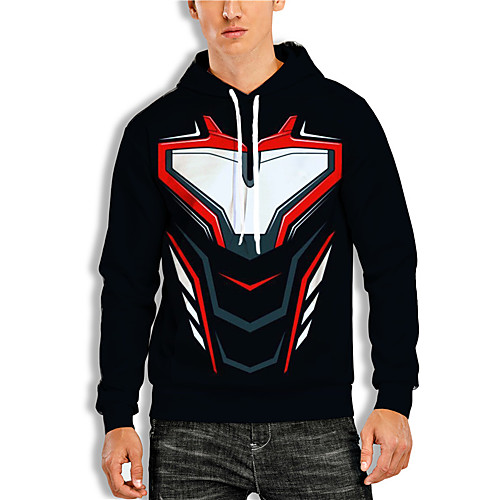 Men's Pullover Hoodie Sweatshirt Cartoon 3D Print Hooded Daily Holiday 3D Print 3D Print Hoodies Sweatshirts Long Sleeve Black
Men's Pullover Hoodie Sweatshirt Cartoon 3D Print Hooded Daily Holiday 3D Print 3D Print Hoodies Sweatshirts Long Sleeve Black