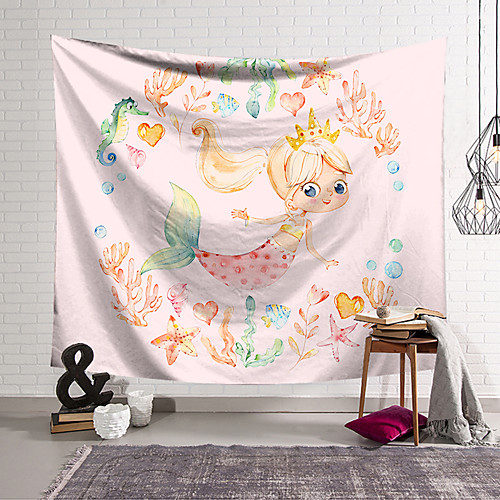 Wall Tapestry Art Decor Blanket Curtain Hanging Home Bedroom Living Room Decoration Polyester Mermaid Cute
Wall Tapestry Art Decor Blanket Curtain Hanging Home Bedroom Living Room Decoration Polyester Mermaid Cute