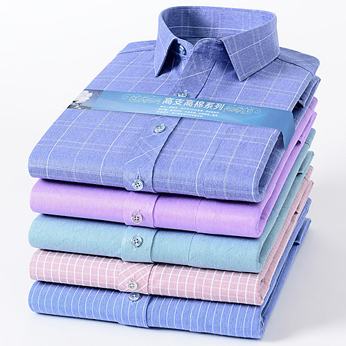 Men's Shirt Striped Button-Down Long Sleeve Casual Tops Cotton Business Simple A B C
Men's Shirt Striped Button-Down Long Sleeve Casual Tops Cotton Business Simple A B C