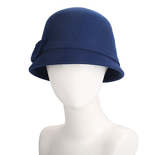 Elegant Lady Wool Hats with Bowknot 1 Piece Special Occasion / Party / Evening Headpiece
Elegant Lady Wool Hats with Bowknot 1 Piece Special Occasion / Party / Evening Headpiece