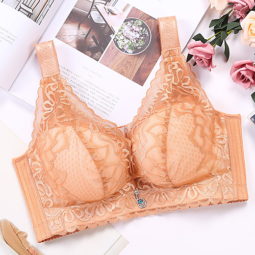 Women's Plus Size Bra Lace Bras Full Coverage Lace Textured Sexy Cotton Blue
Women's Plus Size Bra Lace Bras Full Coverage Lace Textured Sexy Cotton Blue