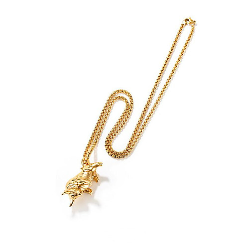 Men's Pendant Necklace Classic Taurus Vintage Titanium Steel Gold Plated Silver Gold 55 cm Necklace Jewelry 1pc For Anniversary Party Evening Gift Festival
Men's Pendant Necklace Classic Taurus Vintage Titanium Steel Gold Plated Silver Gold 55 cm Necklace Jewelry 1pc For Anniversary Party Evening Gift Festival