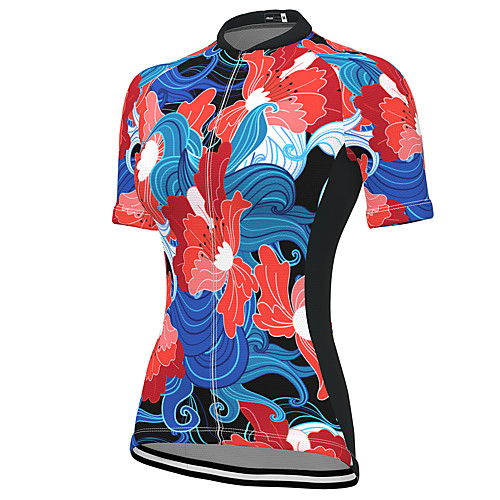 21Grams Women's Short Sleeve Cycling Jersey Summer Spandex Polyester Red Floral Botanical Bike Jersey Top Mountain Bike MTB Road Bike Cycling Quick Dry Moisture Wicking Breathable Sports Clothing
21Grams Women's Short Sleeve Cycling Jersey Summer Spandex Polyester Red Floral Botanical Bike Jersey Top Mountain Bike MTB Road Bike Cycling Quick Dry Moisture Wicking Breathable Sports Clothing