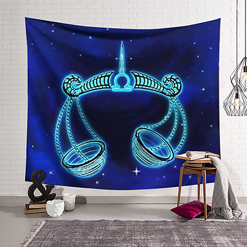 Wall Tapestry Art Decor Blanket Curtain Hanging Home Bedroom Living Room Color blue Polyester Weigh
Wall Tapestry Art Decor Blanket Curtain Hanging Home Bedroom Living Room Color blue Polyester Weigh