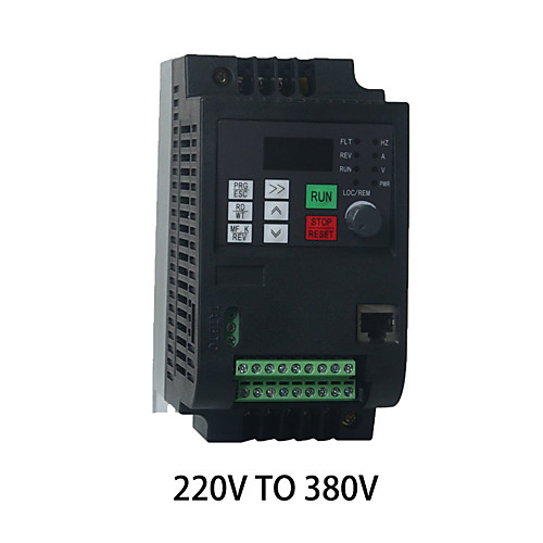 Single-phase 220V input 50Hz/60Hz 2.2kw3HP three-phase 380V output 650HZ frequency converter speed controller motor speed controller
Single-phase 220V input 50Hz/60Hz 2.2kw3HP three-phase 380V output 650HZ frequency converter speed controller motor speed controller