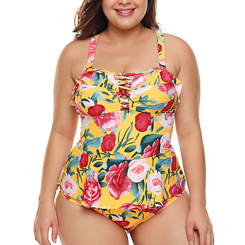 Women's One Piece Swimsuit Cut Out Print Rainbow Plus Size Swimwear Padded Strap Bathing Suits Sexy / Padded Bras
Women's One Piece Swimsuit Cut Out Print Rainbow Plus Size Swimwear Padded Strap Bathing Suits Sexy / Padded Bras