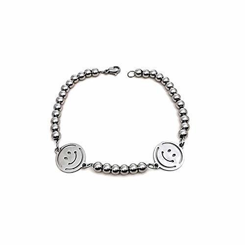 titanium steel happy smiley crying face charm bracelet fashion jewelry unisex -bead chain
titanium steel happy smiley crying face charm bracelet fashion jewelry unisex -bead chain