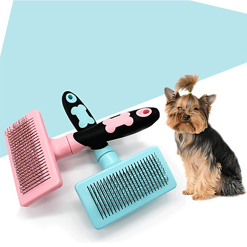 Dog Cat Grooming Cleaning Pet Grooming Brush Plastic Stainless steel Brush Dog Clean Supply Pet Hair Remover Easy to Clean Mats & Tangles Removing Self Cleaning Pet Grooming Supplies Blue Pink
Dog Cat Grooming Cleaning Pet Grooming Brush Plastic Stainless steel Brush Dog Clean Supply Pet Hair Remover Easy to Clean Mats & Tangles Removing Self Cleaning Pet Grooming Supplies Blue Pink
