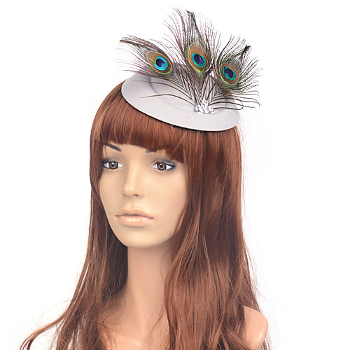 Elegant Retro Feather Fascinators with Feather / Trim 1 Piece Special Occasion / Party / Evening Headpiece
Elegant Retro Feather Fascinators with Feather / Trim 1 Piece Special Occasion / Party / Evening Headpiece
