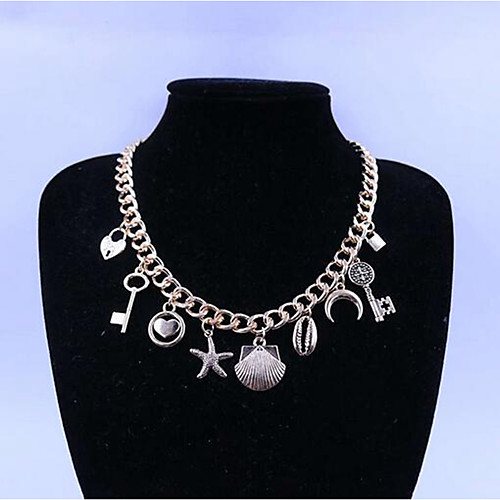 Women's Pendant Necklace Shell Classic Alloy Gold 397 cm Necklace Jewelry 1pc For Festival
Women's Pendant Necklace Shell Classic Alloy Gold 397 cm Necklace Jewelry 1pc For Festival