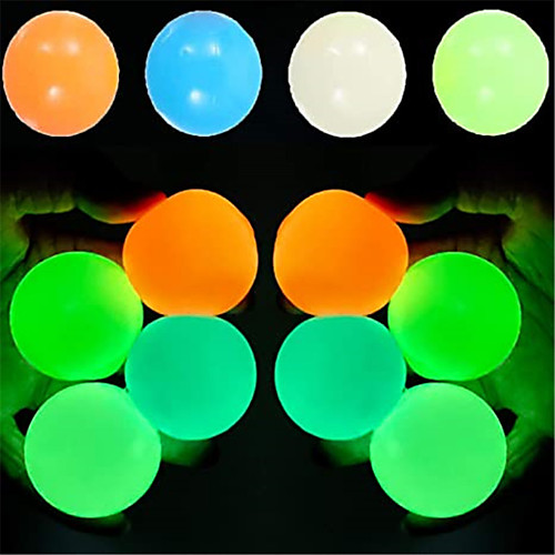 Glow in The Dark Ceiling Balls,Sticky Ball, Squishy Glow Stress Relief Toys for Kids and Adults Tear-Resistant,Stick to The Wall and Slowly Fall Gifts for Adults Kids, Toy for ADHD, OCD, Anxiety
Glow in The Dark Ceiling Balls,Sticky Ball, Squishy Glow Stress Relief Toys for Kids and Adults Tear-Resistant,Stick to The Wall and Slowly Fall Gifts for Adults Kids, Toy for ADHD, OCD, Anxiety