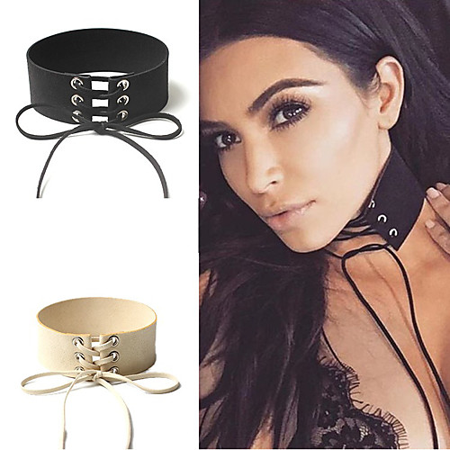 Women's Choker Necklace Necklace Fabric Blushing Pink Ivory Black Red 21 cm Necklace Jewelry 1pc For
Women's Choker Necklace Necklace Fabric Blushing Pink Ivory Black Red 21 cm Necklace Jewelry 1pc For