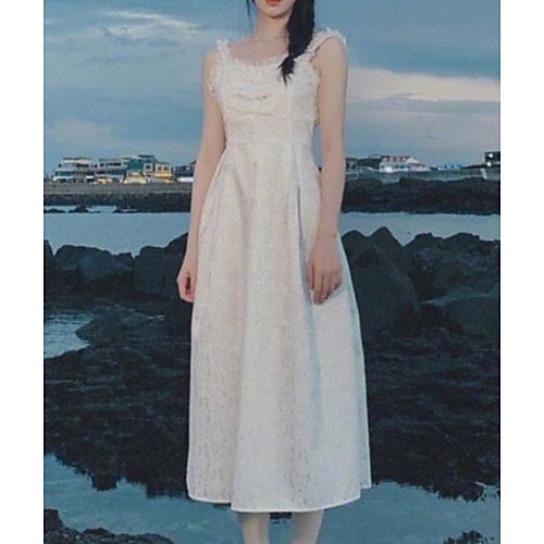A-Line Celebrity Style Minimalist Wedding Guest Cocktail Party Dress Spaghetti Strap Sleeveless Tea Length Lace with Pleats 2021
A-Line Celebrity Style Minimalist Wedding Guest Cocktail Party Dress Spaghetti Strap Sleeveless Tea Length Lace with Pleats 2021