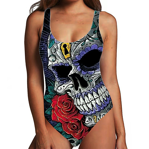 Women's One Piece Monokini Swimsuit Tummy Control Print Floral Color Block Green White Swimwear Bodysuit Strap Bathing Suits New Gothic Fashion / Padless
Women's One Piece Monokini Swimsuit Tummy Control Print Floral Color Block Green White Swimwear Bodysuit Strap Bathing Suits New Gothic Fashion / Padless
