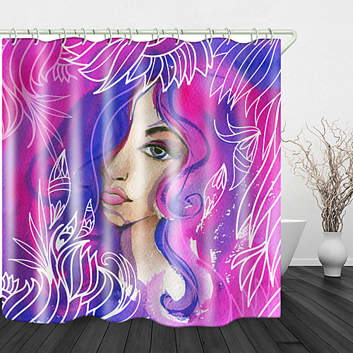 Watercolor Beauty Print Waterproof Fabric Shower Curtain for Bathroom Home Decor Covered Bathtub Curtains Liner Includes with Hooks 72 Inch
Watercolor Beauty Print Waterproof Fabric Shower Curtain for Bathroom Home Decor Covered Bathtub Curtains Liner Includes with Hooks 72 Inch
