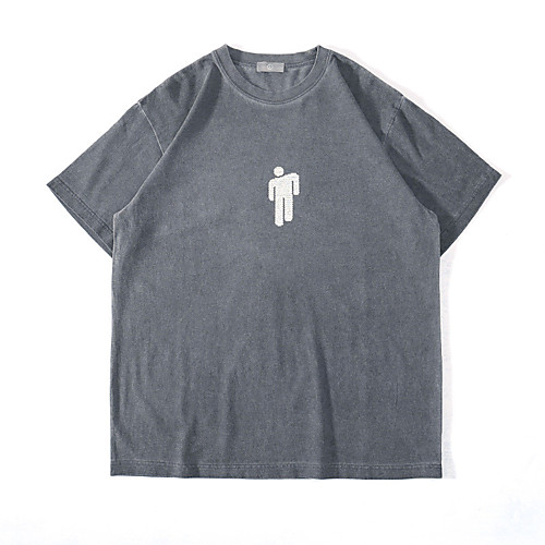 Men's Unisex T shirt Shirt Hot Stamping Graphic Prints Portrait Plus Size Print Short Sleeve Casual Tops 100% Cotton Basic Casual Fashion Round Neck Gray / Summer
Men's Unisex T shirt Shirt Hot Stamping Graphic Prints Portrait Plus Size Print Short Sleeve Casual Tops 100% Cotton Basic Casual Fashion Round Neck Gray / Summer