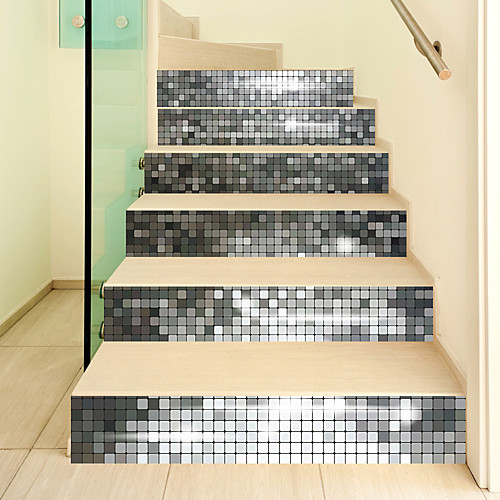 Creative 3d Staircase Stickers Bright Silver Mosaic Diy Imitation Decorative Home Stickers Waterproof 3d Stereo Wall Stickers
Creative 3d Staircase Stickers Bright Silver Mosaic Diy Imitation Decorative Home Stickers Waterproof 3d Stereo Wall Stickers
