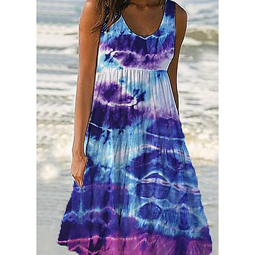 Women's Sheath Dress Short Mini Dress Purple Gray Green Red Sleeveless Tie Dye Summer cold shoulder Sexy 2021 S M L XL XXL 3XL
Women's Sheath Dress Short Mini Dress Purple Gray Green Red Sleeveless Tie Dye Summer cold shoulder Sexy 2021 S M L XL XXL 3XL