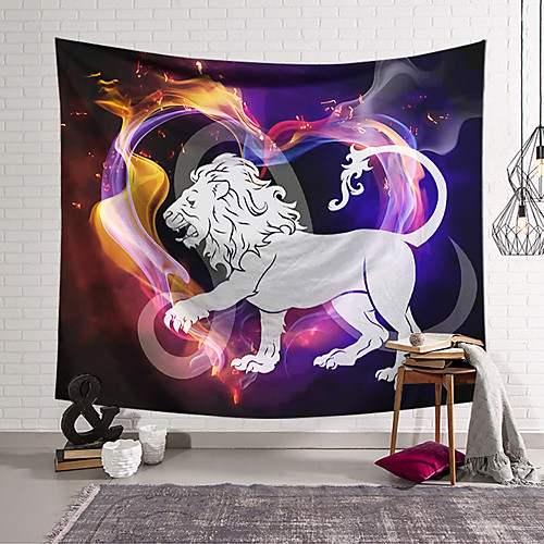 Wall Tapestry Art Decor Blanket Curtain Hanging Home Bedroom Living Room Colourful Polyester Lion
Wall Tapestry Art Decor Blanket Curtain Hanging Home Bedroom Living Room Colourful Polyester Lion