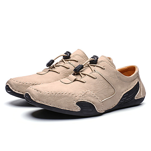 Men's Loafers & Slip-Ons Comfort Loafers Business Casual Classic Athletic Outdoor Walking Shoes Trail Running Shoes Nappa Leather Cowhide Handmade Non-slipping Wear Proof Booties / Ankle Boots Khaki
Men's Loafers & Slip-Ons Comfort Loafers Business Casual Classic Athletic Outdoor Walking Shoes Trail Running Shoes Nappa Leather Cowhide Handmade Non-slipping Wear Proof Booties / Ankle Boots Khaki