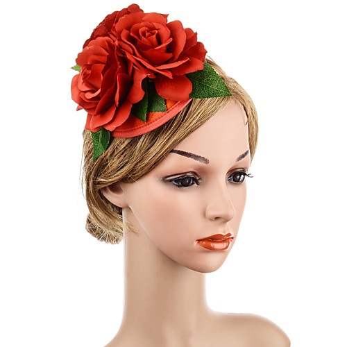 Pastoral Sweet Fabric Headpiece with Floral / Solid 1 Piece Special Occasion / Party / Evening Headpiece
Pastoral Sweet Fabric Headpiece with Floral / Solid 1 Piece Special Occasion / Party / Evening Headpiece