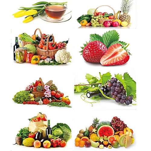 Landscape / Floral / Botanical Wall Stickers 3D Wall Stickers Decorative Wall Stickers, PVC Home Decoration Wall Decal Wall Decoration 6pcs Pack 45x75cm Random Pattern
Landscape / Floral / Botanical Wall Stickers 3D Wall Stickers Decorative Wall Stickers, PVC Home Decoration Wall Decal Wall Decoration 6pcs Pack 45x75cm Random Pattern