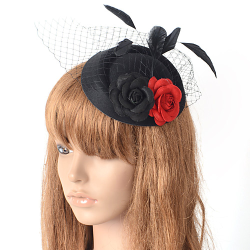 Elegant Retro Tulle Fascinators with Feather / Floral 1 Piece Wedding / Special Occasion Headpiece
Elegant Retro Tulle Fascinators with Feather / Floral 1 Piece Wedding / Special Occasion Headpiece