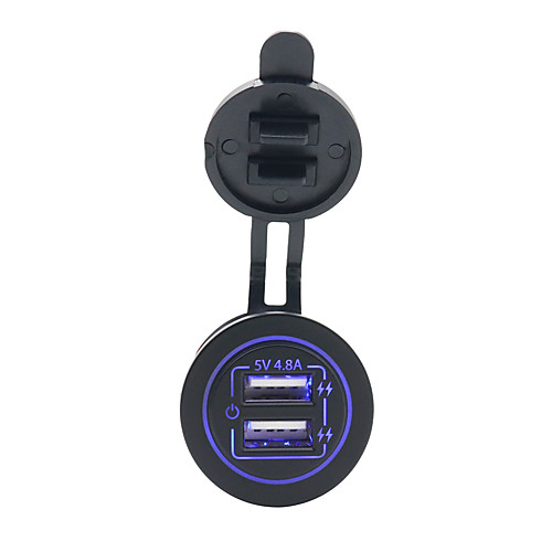 Multi-Output / USB Port / Multi Ports USB 2 USB Ports Charger Only 5 V / 4.8 A
Multi-Output / USB Port / Multi Ports USB 2 USB Ports Charger Only 5 V / 4.8 A