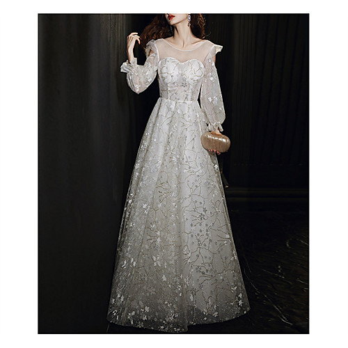 A-Line Jewel Neck Floor Length Tulle Bridesmaid Dress with Appliques / Bandage
A-Line Jewel Neck Floor Length Tulle Bridesmaid Dress with Appliques / Bandage