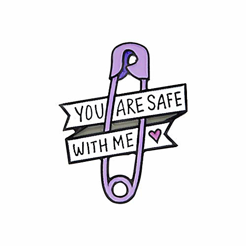 rostivo enamel pins for backpacks funny aesthetic pin for men women boys and girls you are safe with me
rostivo enamel pins for backpacks funny aesthetic pin for men women boys and girls you are safe with me