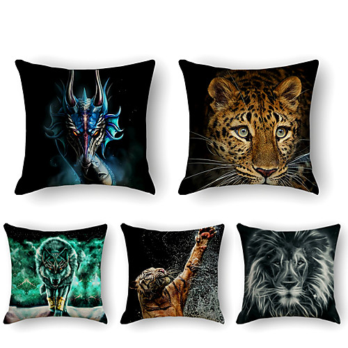 Cushion Cover 5PCS Linen Soft Print Square Throw Pillow Cover Cushion Case Pillowcase for Sofa Bedroom 45 x 45 cm (18 x 18 Inch) Superior Quality Mashine Washable
Cushion Cover 5PCS Linen Soft Print Square Throw Pillow Cover Cushion Case Pillowcase for Sofa Bedroom 45 x 45 cm (18 x 18 Inch) Superior Quality Mashine Washable