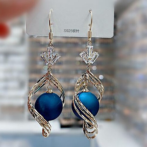 Women's Drop Earrings Dangle Earrings Pear Cut Stylish Classic Imitation Pearl Earrings Jewelry Blue / White / Red For Date
Women's Drop Earrings Dangle Earrings Pear Cut Stylish Classic Imitation Pearl Earrings Jewelry Blue / White / Red For Date