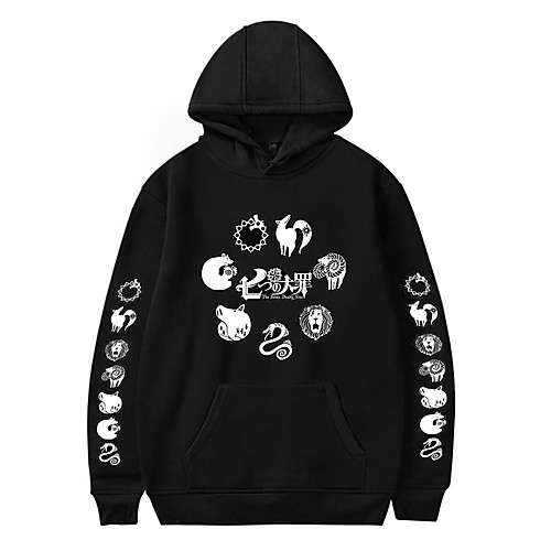 Inspired by The Seven Deadly Sins Cosplay Cosplay Costume Hoodie Poly / Cotton Graphic Prints Printing Harajuku Graphic Hoodie For Women's / Men's
Inspired by The Seven Deadly Sins Cosplay Cosplay Costume Hoodie Poly / Cotton Graphic Prints Printing Harajuku Graphic Hoodie For Women's / Men's