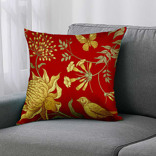 Double Side 1 Pc Floral Cushion Cover Print 45x45cm Faux Linen for Sofa Bedroom
Double Side 1 Pc Floral Cushion Cover Print 45x45cm Faux Linen for Sofa Bedroom