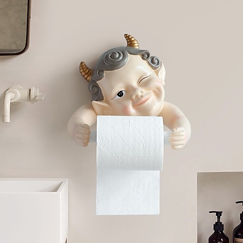 Punch-free Cute Elf Wall-mounted Paper Towel Holder Resin Kitchen Roll Paper Box Wash Towel Rack Cartoon Toilet Paper Toilet Paper Holder
Punch-free Cute Elf Wall-mounted Paper Towel Holder Resin Kitchen Roll Paper Box Wash Towel Rack Cartoon Toilet Paper Toilet Paper Holder