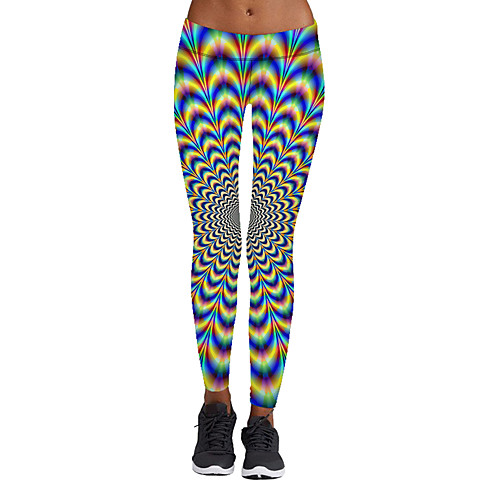 Women's Stylish Novelty Comfort Skinny Leisure Sports Weekend Leggings Pants Optical Illusion 3D Ankle-Length Sporty Elastic Waist Print Blue
Women's Stylish Novelty Comfort Skinny Leisure Sports Weekend Leggings Pants Optical Illusion 3D Ankle-Length Sporty Elastic Waist Print Blue