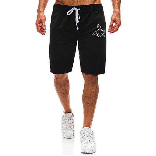 Men's Shorts Casual / Sporty Daily Sports Easter Sweatpants Shorts Pants Rabbit / Bunny Short Zipper Pocket Print Black Light Grey
Men's Shorts Casual / Sporty Daily Sports Easter Sweatpants Shorts Pants Rabbit / Bunny Short Zipper Pocket Print Black Light Grey
