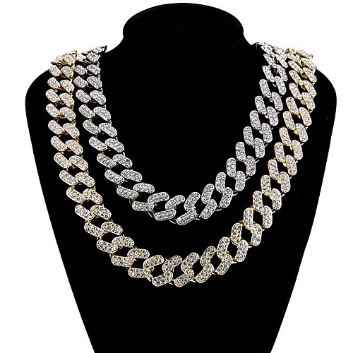 Men's Necklace Cuban Link Friends Trendy Alloy Silver Gold 50 cm Necklace Jewelry 1pc For Birthday Party
Men's Necklace Cuban Link Friends Trendy Alloy Silver Gold 50 cm Necklace Jewelry 1pc For Birthday Party