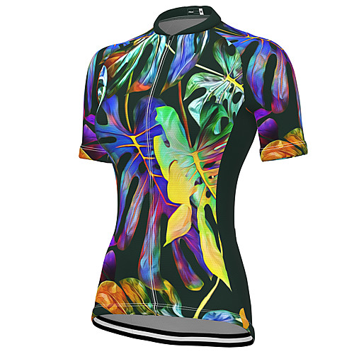 21Grams Women's Short Sleeve Cycling Jersey Summer Spandex Polyester Purple Hawaii Bike Jersey Top Mountain Bike MTB Road Bike Cycling Quick Dry Moisture Wicking Breathable Sports Clothing Apparel
21Grams Women's Short Sleeve Cycling Jersey Summer Spandex Polyester Purple Hawaii Bike Jersey Top Mountain Bike MTB Road Bike Cycling Quick Dry Moisture Wicking Breathable Sports Clothing Apparel